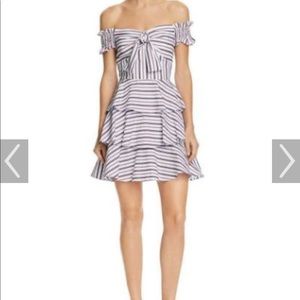 Lucy Paris off the shoulder dress